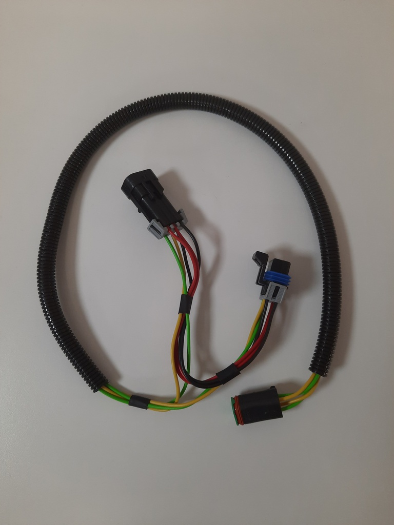 Harness, ISO 4 to 6 Pin Converter for JD