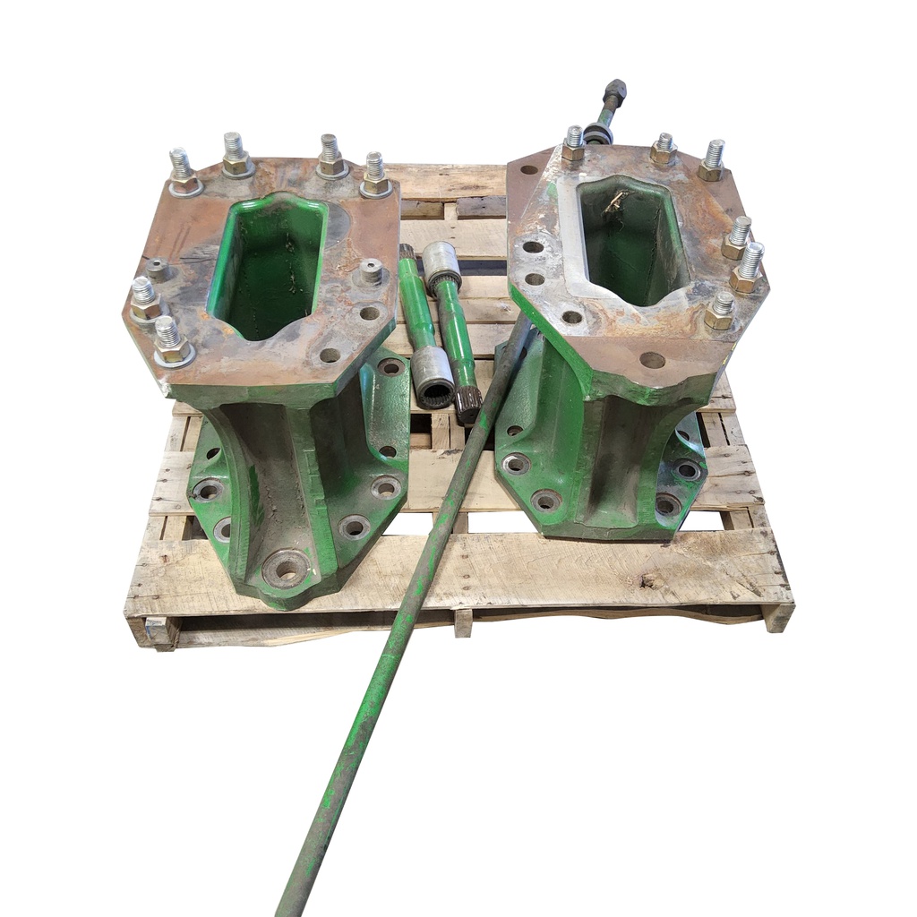 15.75"L Combine Frame Extension, w/Shafts, Hdw & Truss Rod, John Deere Combine "S" Series, John Deere Green