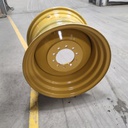 20"W x 26"D, Industrial Yellow  8-Hole Formed Plate