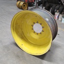 18"W x 38"D, John Deere Yellow 10-Hole Formed Plate W/Weight Holes