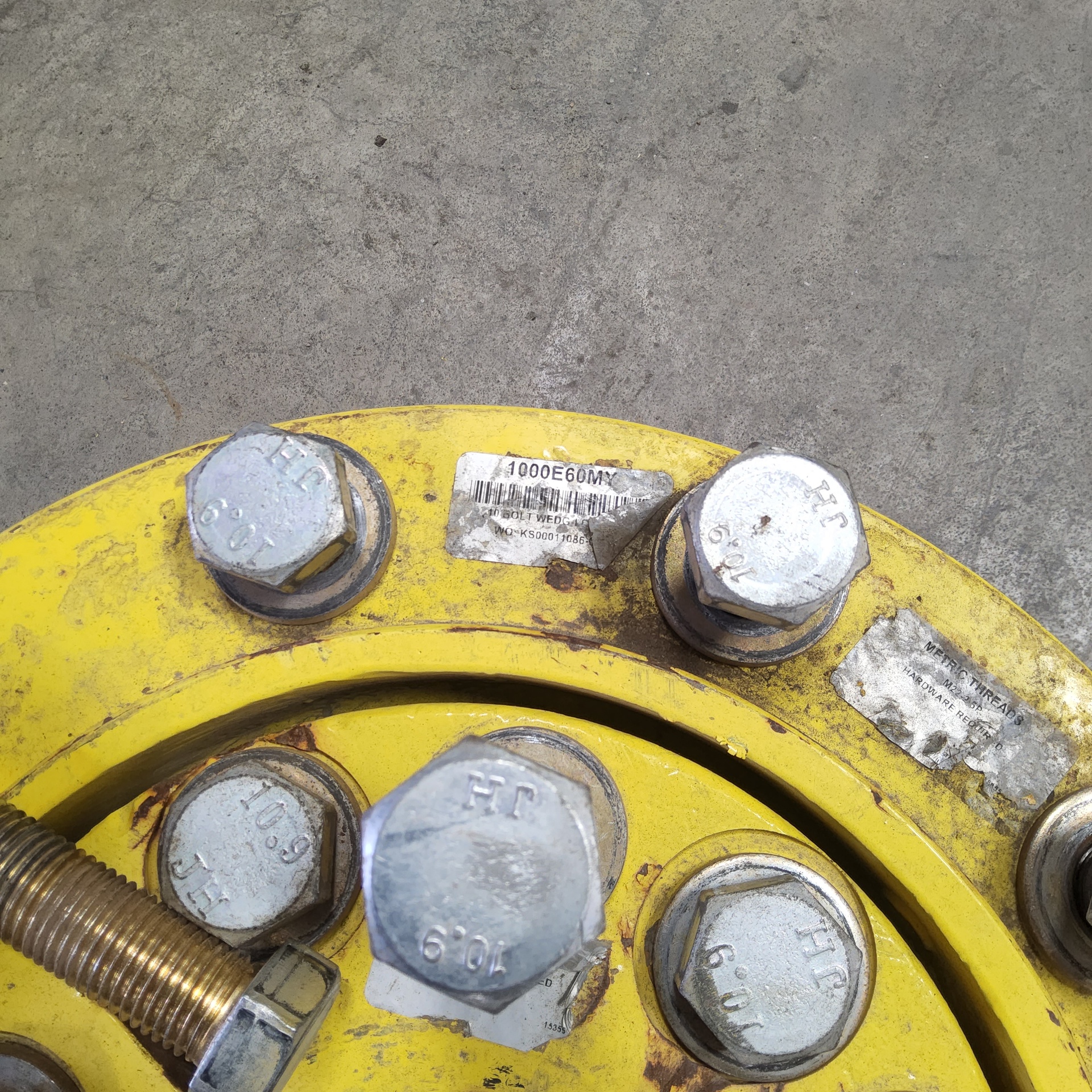 Used 10 Bolt WedgLok Style Wedge Lock Hubs for Sales NTS Tire Supply