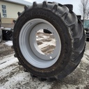 LSW 900/50R46 Goodyear Farm DT830 Optitrac R-1W on Agco Corp Gray 12-Hole Stub Disc