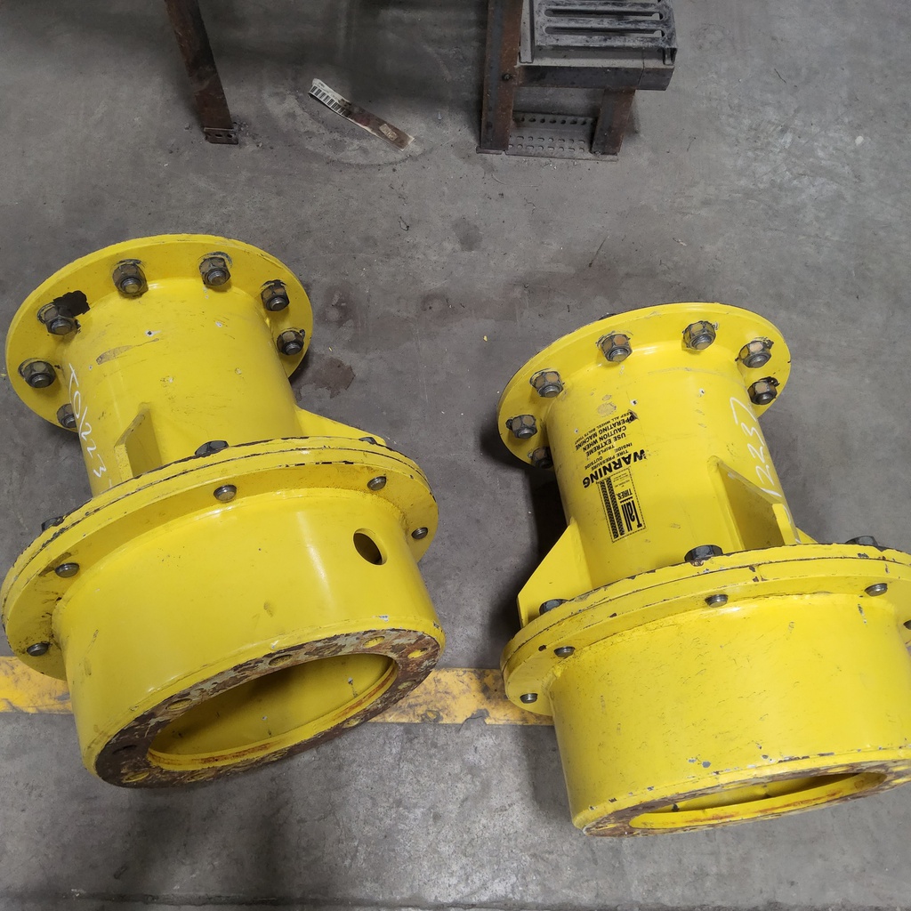10-Hole 21.5"L Hub Extension/Triple, John Deere Yellow