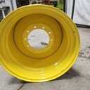 30"W x 30"D, John Deere Yellow 10-Hole Formed Plate