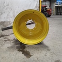 30"W x 30"D, John Deere Yellow 10-Hole Formed Plate