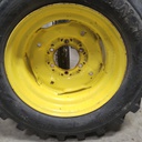 8.25"W x 16.5"D, John Deere Yellow 6-Hole Implement