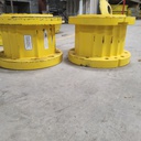 10-Hole 10"L Hub Extension, John Deere Yellow
