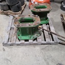 15.75"L Combine Frame Extension, w/Shafts, Hdw & Truss Rod, John Deere Combine 9000 Series[Single Reduction same as Ring and Pinion] ("A" 18/18 Spline Equal Length Shafts), John Deere Green