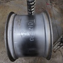 16"W x 24"D, Case IH Silver Mist 6-Hole Rim with Clamp/Loop Style