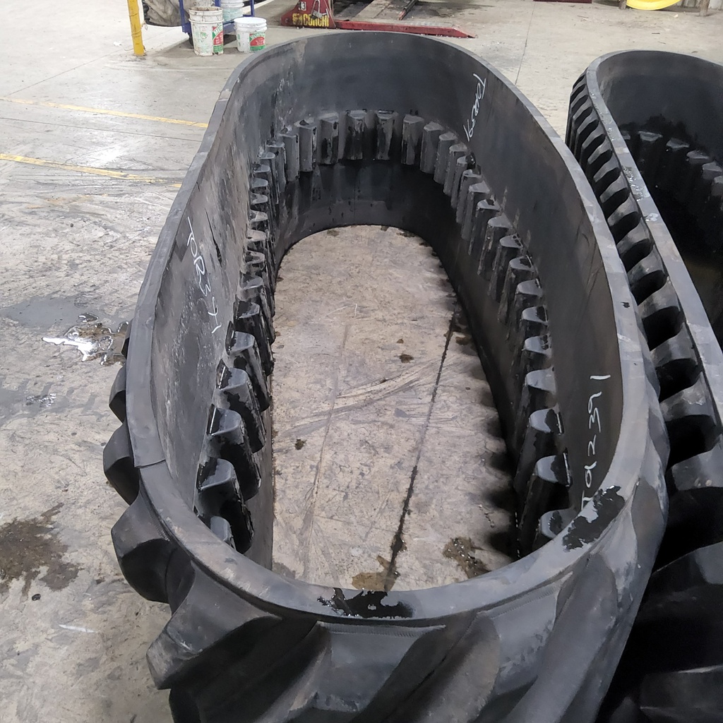 Hitachi Zx 17 U 2 Mini Excavator Rubber Tracks - Track Size