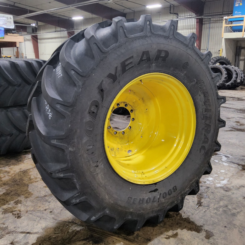 800/70R38 Goodyear Farm Optitrac R-1W 173D 90%