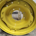 Waffle Wheel (Groups of 2 bolts) Center for 24" Rim, John Deere Yellow