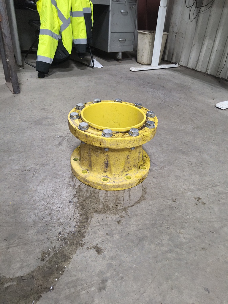 10-Hole 10"L Hub Extension, John Deere Yellow