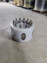 12-Hole 13.5"L Hub Extension, Agco Corp Gray