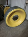 8.75" Wide Idler Wheel for John Deere Tillage Tractors Series 9000T-9020T, Steel Bolt-On(Rubber)