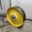 13"W x 46"D, John Deere Yellow 12-Hole Stub Disc