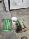 15.75"L Combine Frame Extension, w/Shafts, Hdw & no Truss Rod, John Deere Combine 9000STS/"S" Series ("B" Std 18/18 Spline Long/Short Drive Shafts), John Deere Green