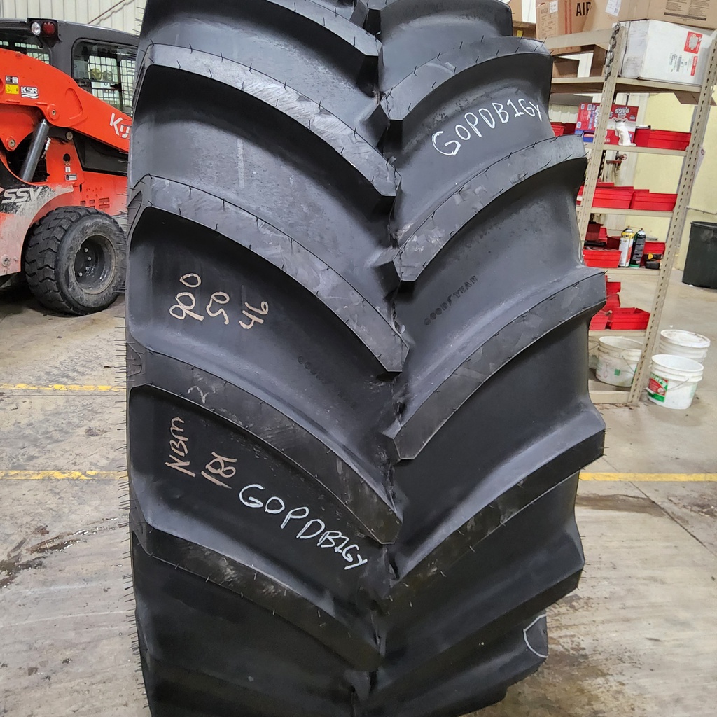 LSW 900/50R46 Goodyear Farm DT830 Optitrac R-1W 181D