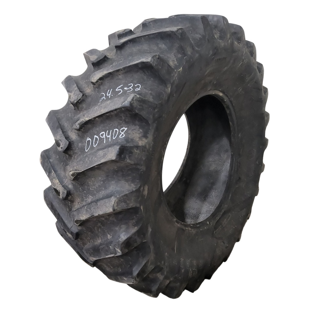 24.5/-32 Firestone Super All Traction 23 R-1 , E (10 Ply) 90%