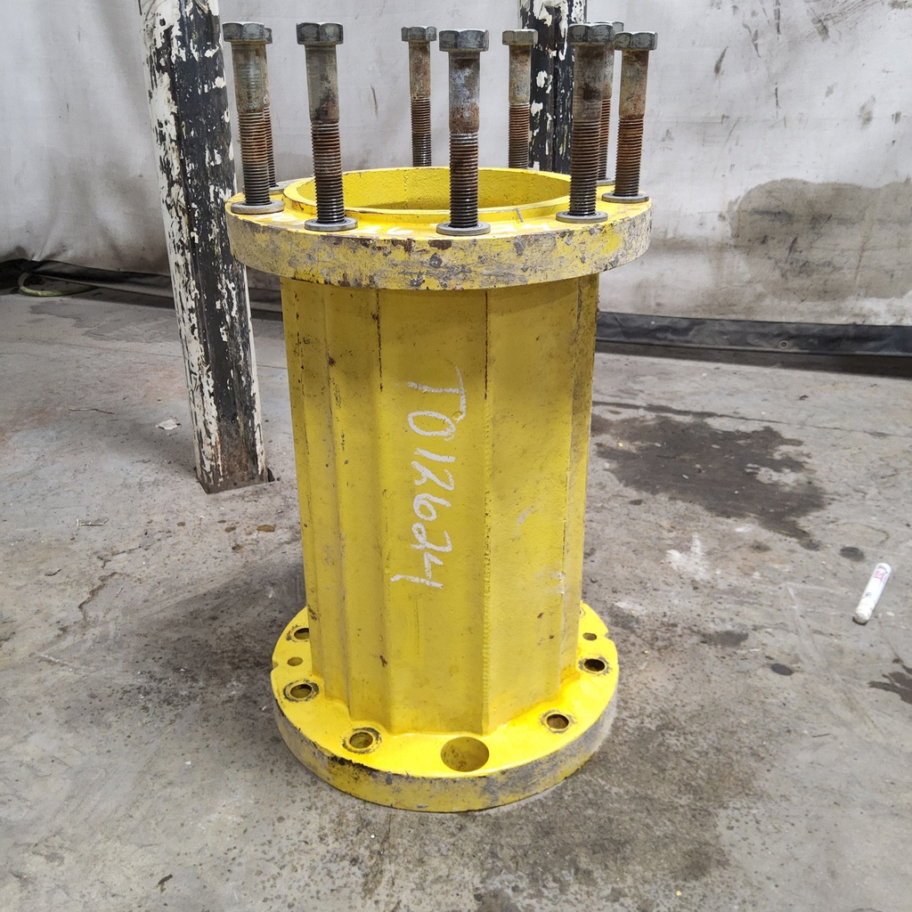 10-Hole 21.5"L Hub Extension/Triple, John Deere Yellow