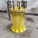 10-Hole 21.5"L Hub Extension/Triple, John Deere Yellow