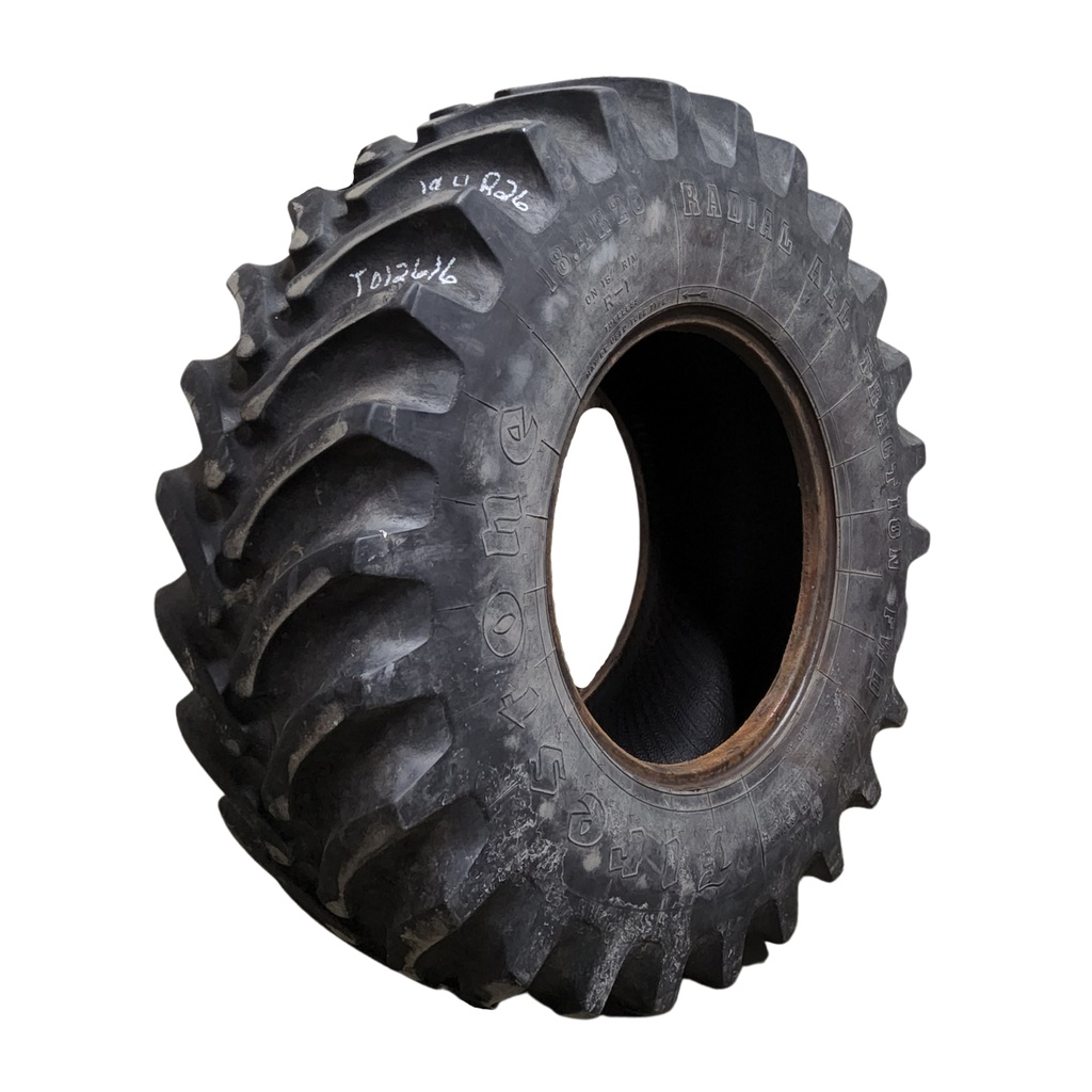 18.4/R26 Firestone Radial All Traction FWD R-1 140B/2*, E (10 Ply) 75%