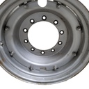 10-Hole Rim with Clamp/Loop Style Center for 26" Rim, Case IH Silver Mist