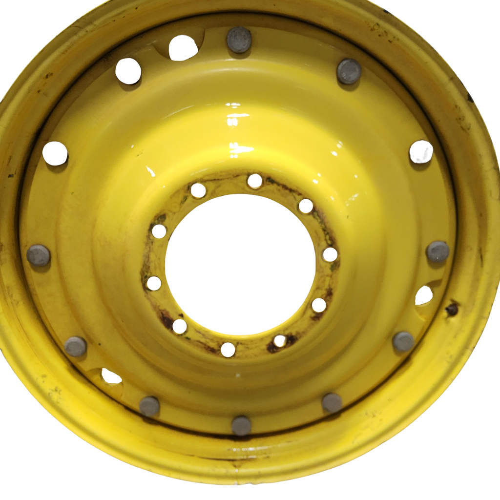 10-Hole Stub Disc Center for 38"-54" Rim, John Deere Yellow