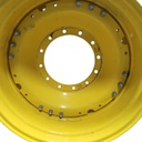 12-Hole Waffle Wheel (Groups of 3 bolts) Center for 34" Rim, John Deere Yellow