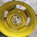 8-Hole Rim with Clamp/U-Clamp (groups of 2 bolts) Center for 24" Rim, John Deere Yellow