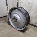 13"W x 46"D, Case IH Silver Mist 10-Hole Formed Plate W/Weight Holes