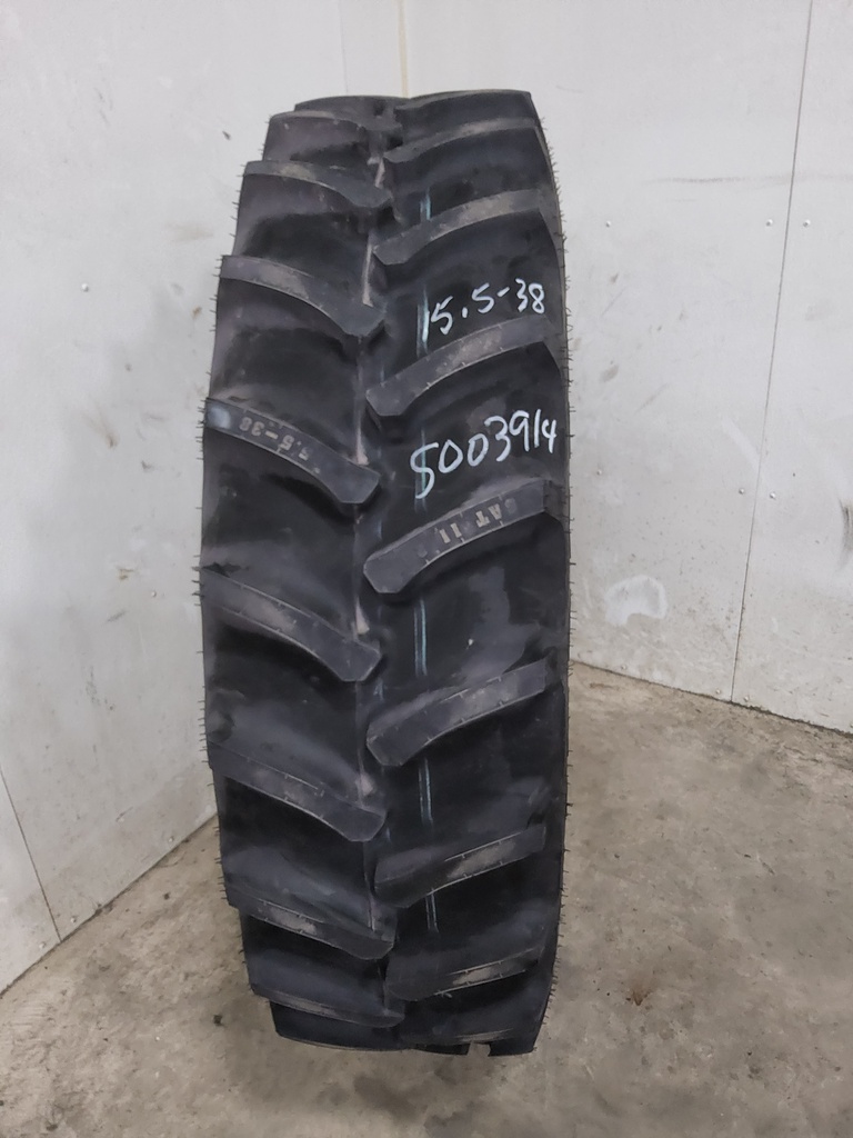 15.5/-38 Firestone Super All Traction II 23 R-1 , D (8 Ply) 99%