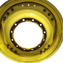 12-Hole Waffle Wheel (Groups of 3 bolts) Center for 34" Rim, John Deere Yellow