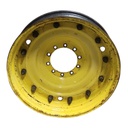 10"W x 38"D, John Deere Yellow 12-Hole Stub Disc