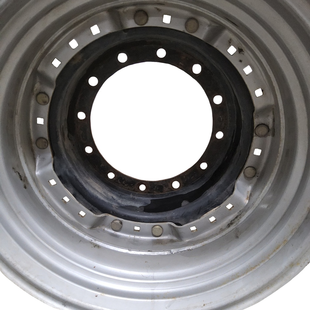 12-Hole Waffle Wheel (Groups of 2 bolts) Center for 28"-30" Rim, Black