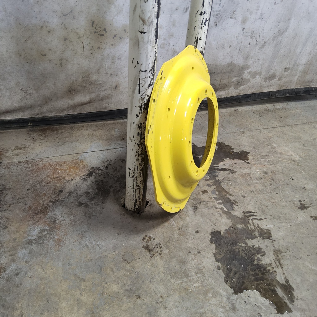 12-Hole Waffle Wheel (Groups of 3 bolts) Center for 38"-54" Rim, John Deere Yellow