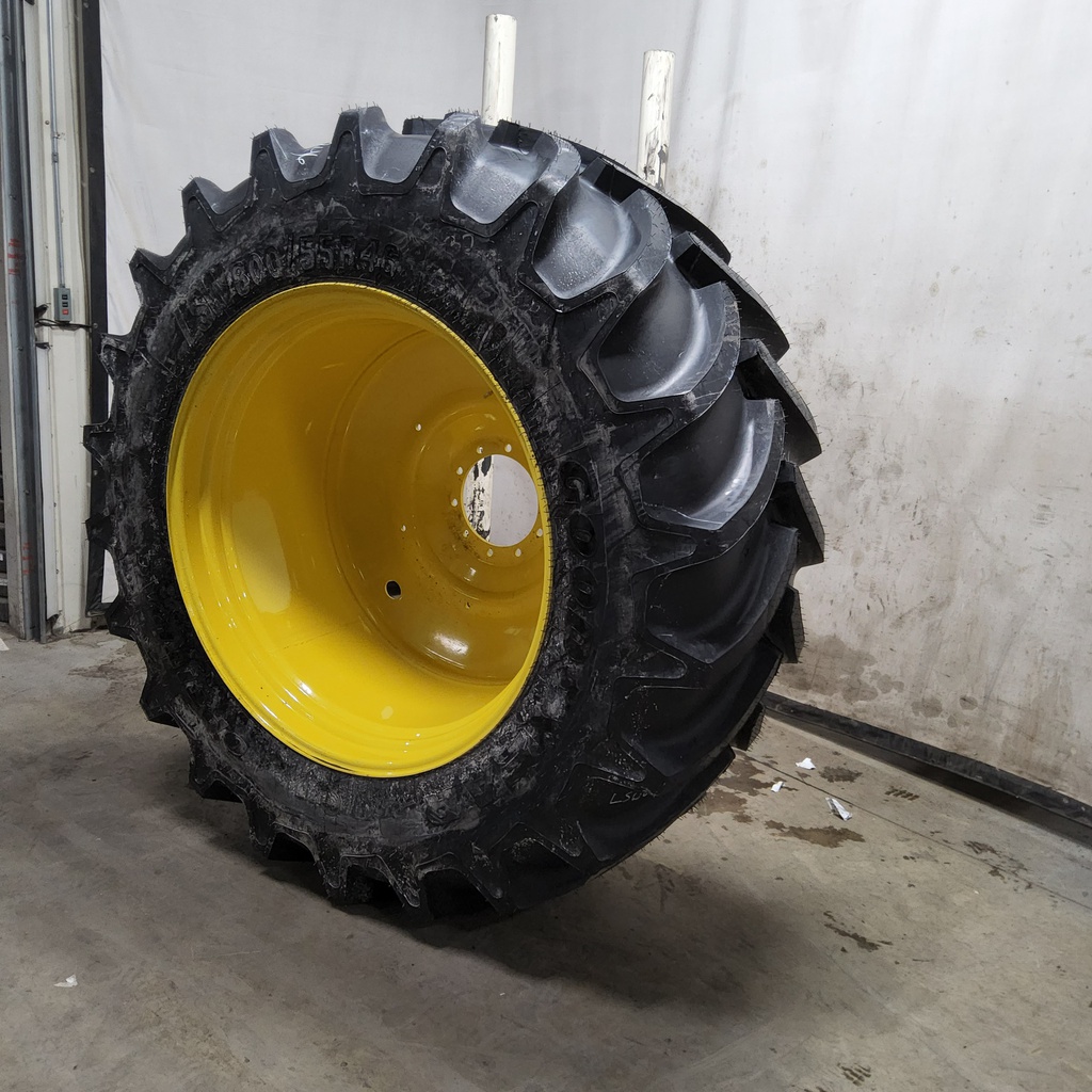USED LSW800/55R46 Goodyear Farm DT830 Optitrac R-1W on John Deere ...