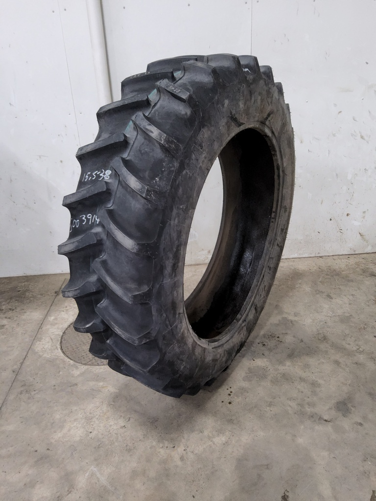 15.5/-38 Firestone Super All Traction II 23 R-1 , D (8 Ply) 99%