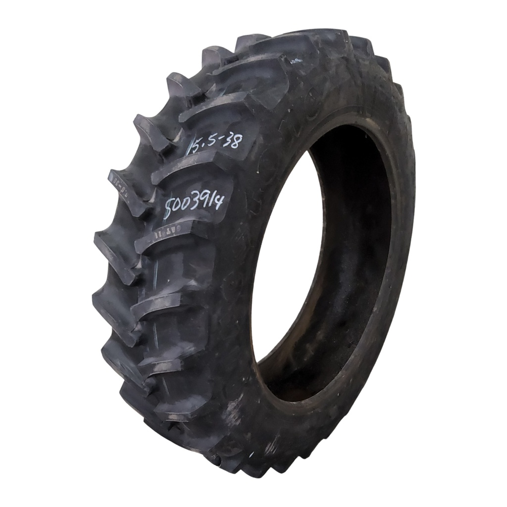 15.5/-38 Firestone Super All Traction II 23 R-1 , D (8 Ply) 99%