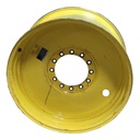 18"W x 38"D, John Deere Yellow 12-Hole Formed Plate Sprayer