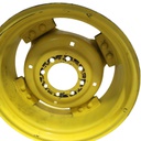 8-Hole Rim with Clamp/U-Clamp (groups of 2 bolts) Center for 24" Rim, John Deere Yellow