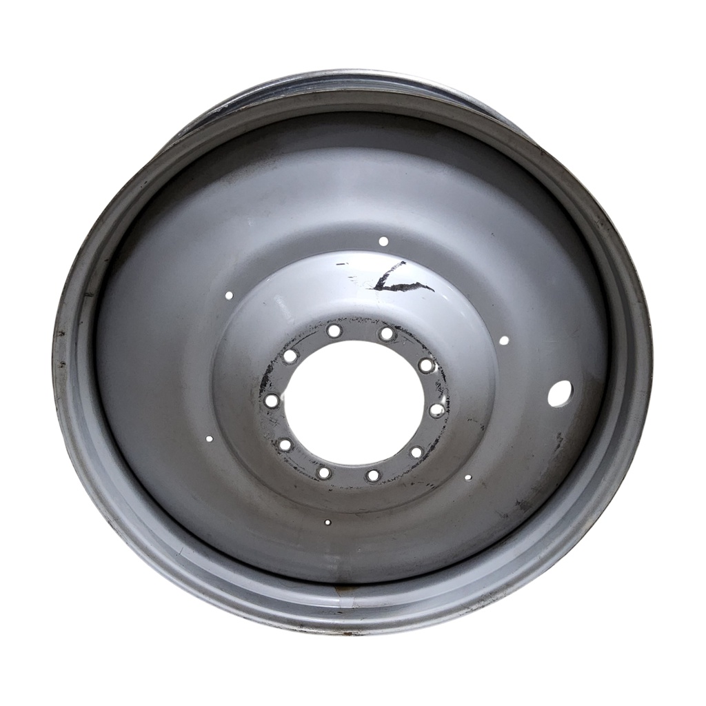 13"W x 46"D, Case IH Silver Mist 10-Hole Formed Plate W/Weight Holes