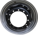 12-Hole Waffle Wheel (Groups of 2 bolts) Center for 28"-30" Rim, Black