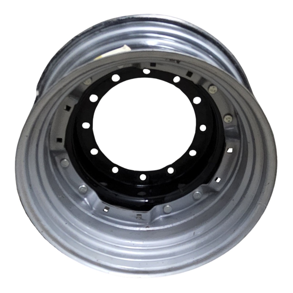 13"W x 30"D, Case IH Silver Mist 8-Hole Waffle Wheel (Groups of 2 bolts)