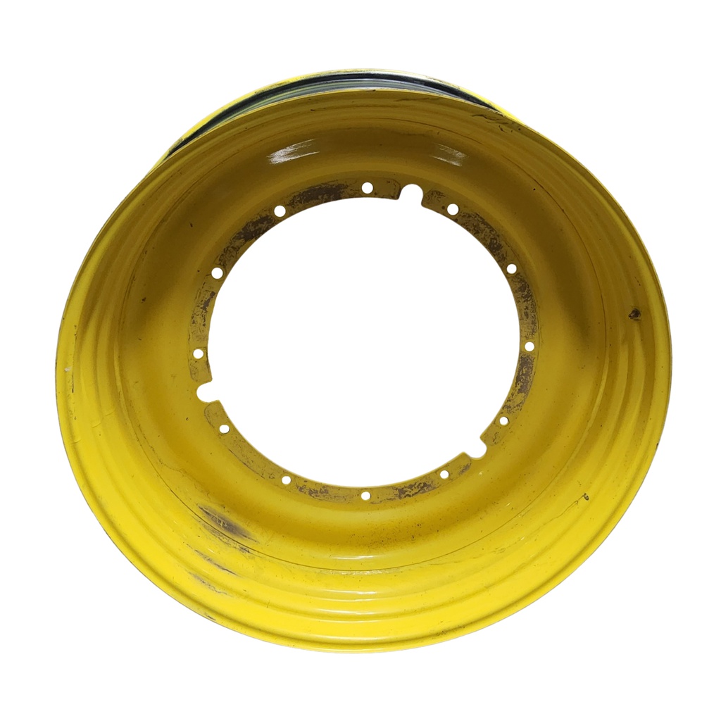 15"W x 50"D, John Deere Yellow 12-Hole Stub Disc