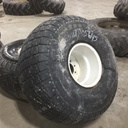 22.5/LL-16.1 Galaxy Turf Special R-3 on New Holland White 8-Hole Flat Plate 65%