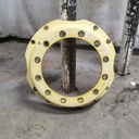 12-Hole Waffle Wheel (Groups of 2 bolts) Center for 28"-30" Rim, John Deere Yellow
