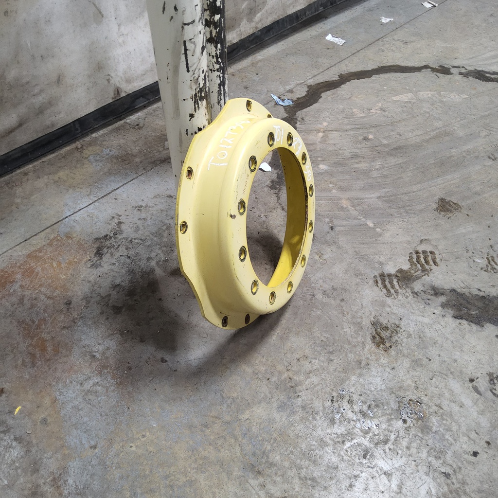 12-Hole Waffle Wheel (Groups of 2 bolts) Center for 28"-30" Rim, John Deere Yellow