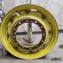 12-Hole Rim with Clamp/Loop Style Center for 30" Rim, John Deere Yellow