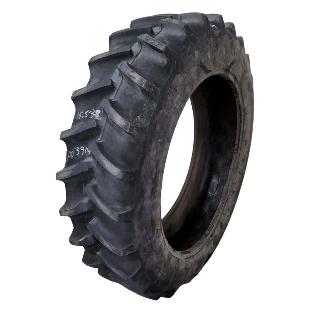 15.5/-38 Firestone Super All Traction II 23 R-1 , D (8 Ply) 99%